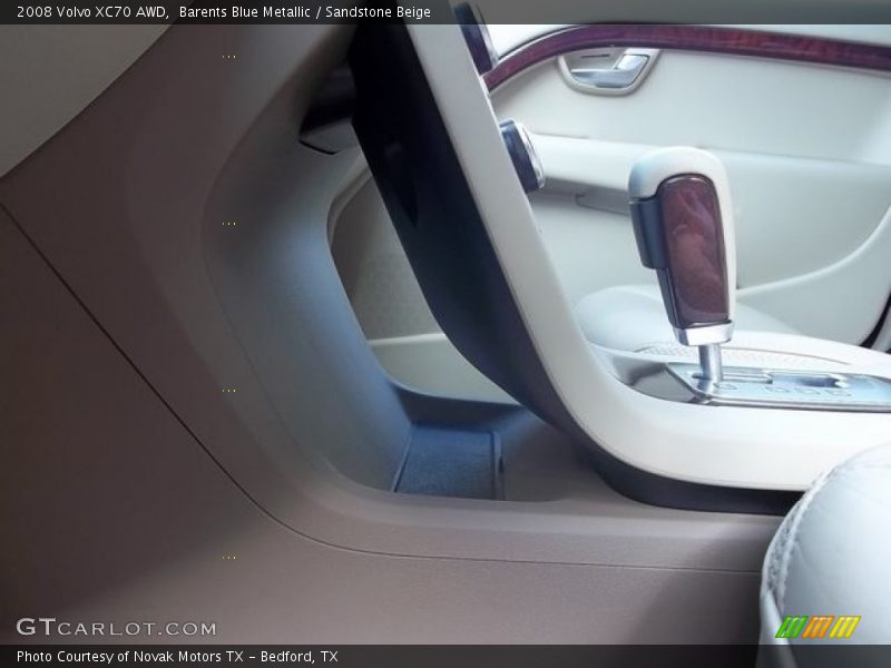 Barents Blue Metallic / Sandstone Beige 2008 Volvo XC70 AWD