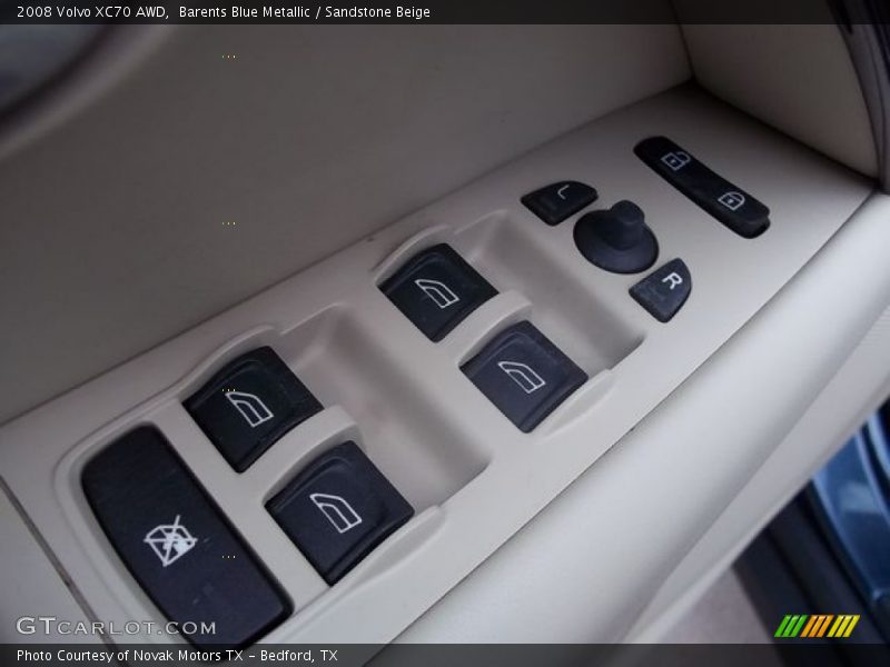 Barents Blue Metallic / Sandstone Beige 2008 Volvo XC70 AWD