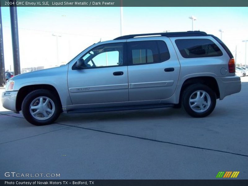 Liquid Silver Metallic / Dark Pewter 2004 GMC Envoy XL SLE