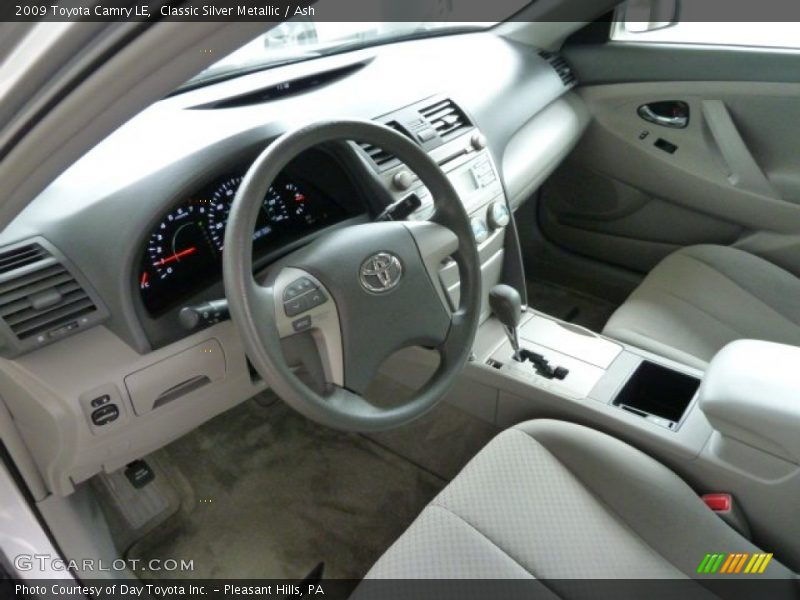 Classic Silver Metallic / Ash 2009 Toyota Camry LE