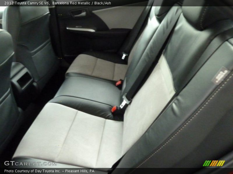 Barcelona Red Metallic / Black/Ash 2012 Toyota Camry SE V6