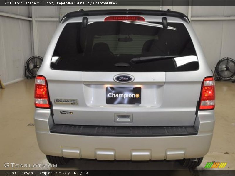 Ingot Silver Metallic / Charcoal Black 2011 Ford Escape XLT Sport