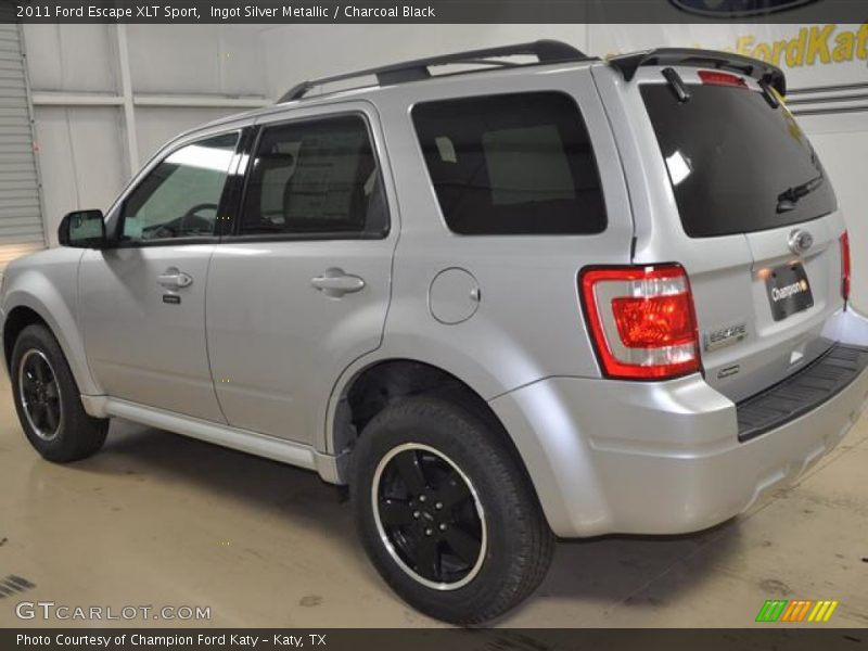 Ingot Silver Metallic / Charcoal Black 2011 Ford Escape XLT Sport