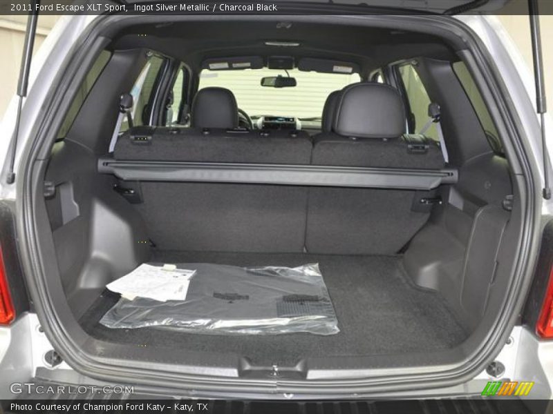 Ingot Silver Metallic / Charcoal Black 2011 Ford Escape XLT Sport