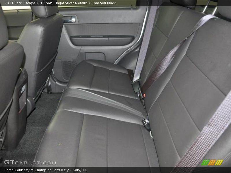 Ingot Silver Metallic / Charcoal Black 2011 Ford Escape XLT Sport