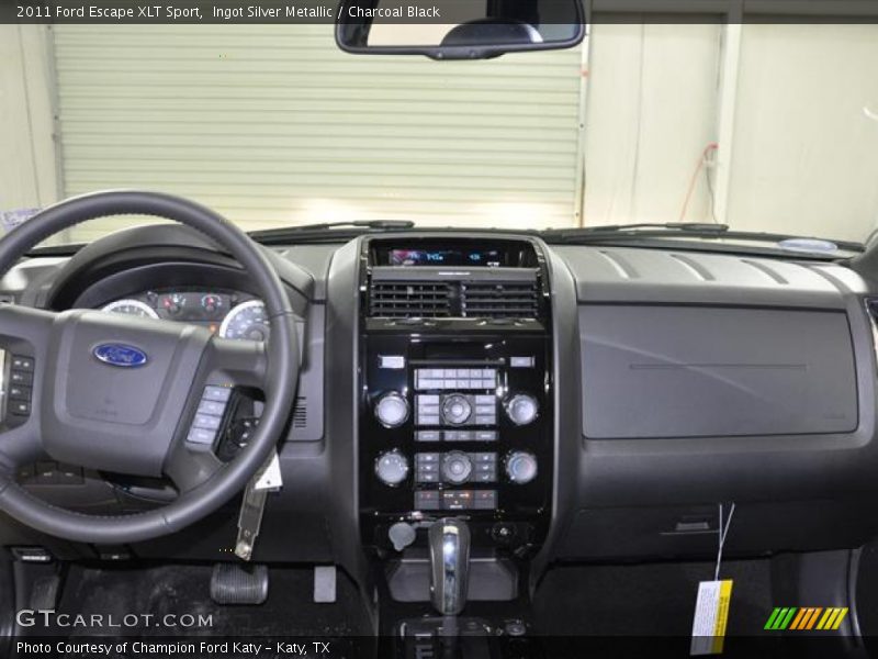 Ingot Silver Metallic / Charcoal Black 2011 Ford Escape XLT Sport