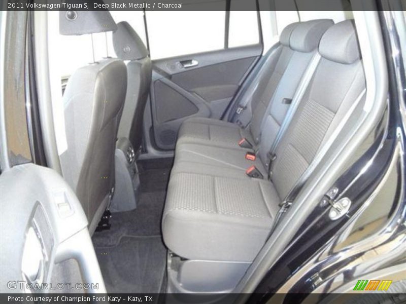 Deep Black Metallic / Charcoal 2011 Volkswagen Tiguan S