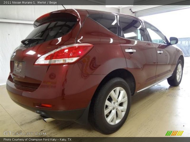 Merlot / Beige 2011 Nissan Murano S
