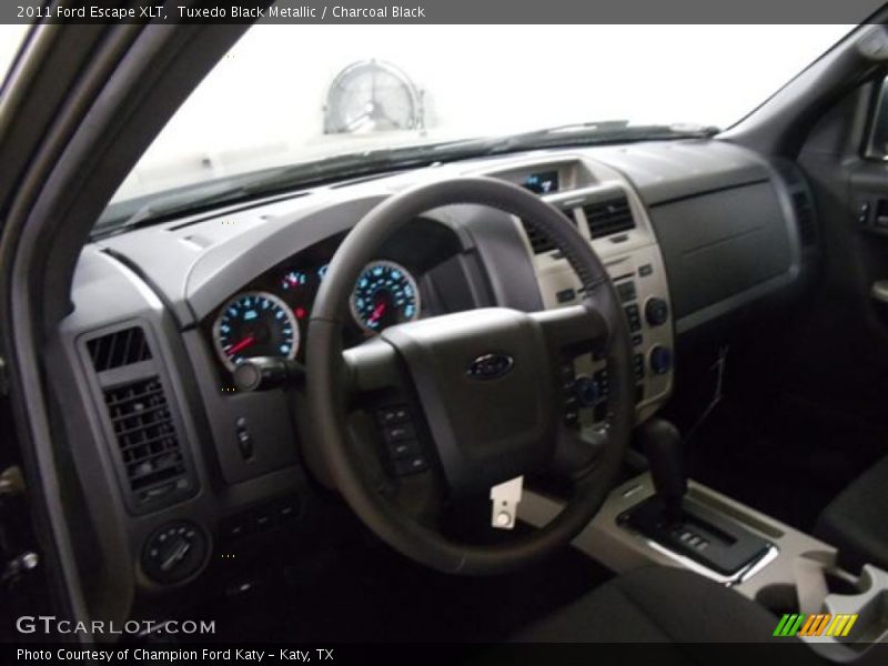 Tuxedo Black Metallic / Charcoal Black 2011 Ford Escape XLT