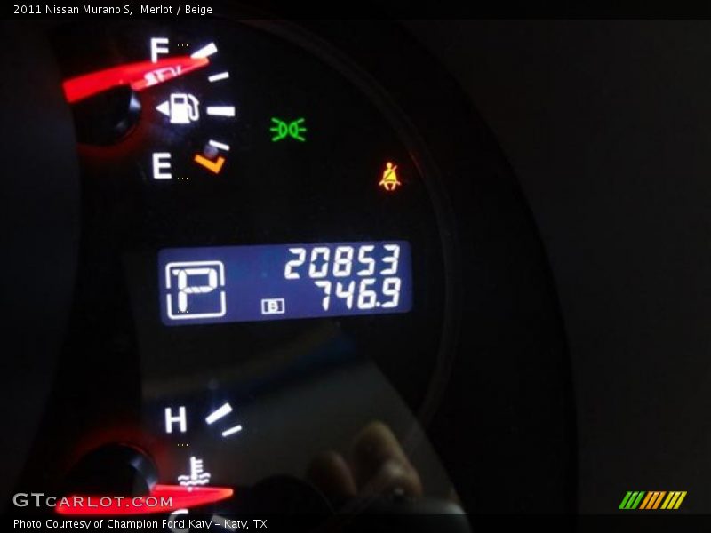 Merlot / Beige 2011 Nissan Murano S