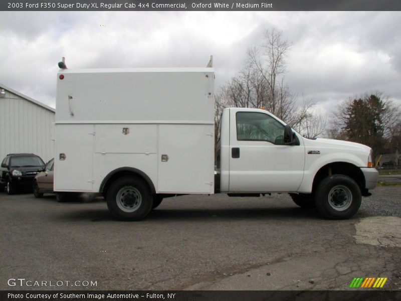  2003 F350 Super Duty XL Regular Cab 4x4 Commercial Oxford White