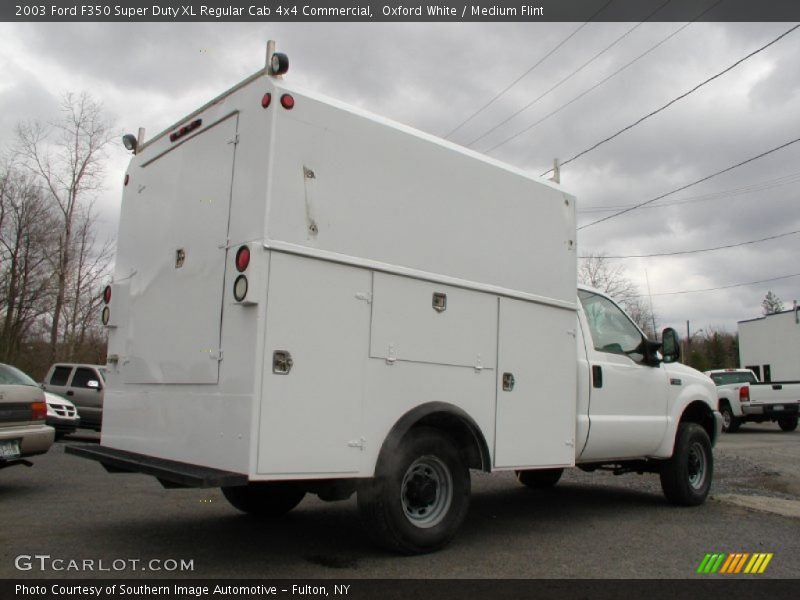  2003 F350 Super Duty XL Regular Cab 4x4 Commercial Oxford White
