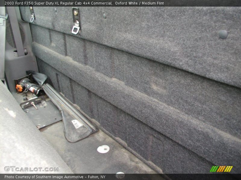 Oxford White / Medium Flint 2003 Ford F350 Super Duty XL Regular Cab 4x4 Commercial