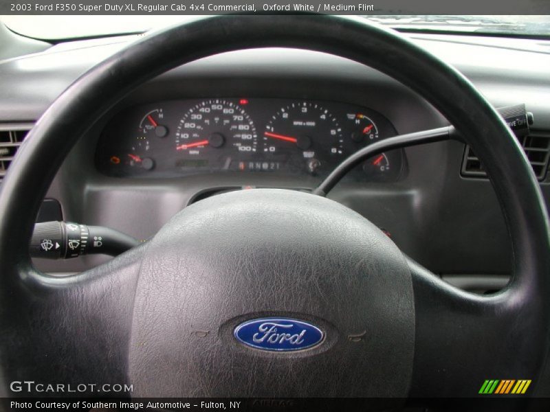 2003 F350 Super Duty XL Regular Cab 4x4 Commercial Steering Wheel