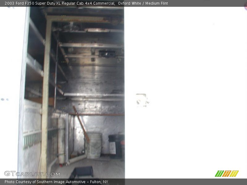 Oxford White / Medium Flint 2003 Ford F350 Super Duty XL Regular Cab 4x4 Commercial