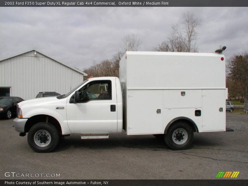  2003 F350 Super Duty XL Regular Cab 4x4 Commercial Oxford White