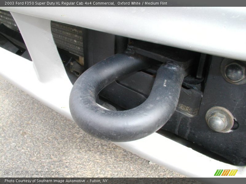 Oxford White / Medium Flint 2003 Ford F350 Super Duty XL Regular Cab 4x4 Commercial