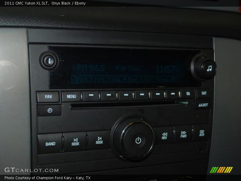 Onyx Black / Ebony 2011 GMC Yukon XL SLT