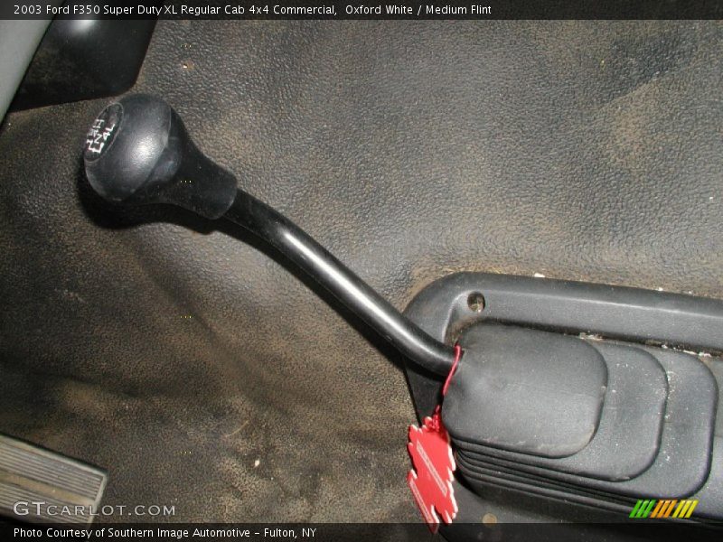 Oxford White / Medium Flint 2003 Ford F350 Super Duty XL Regular Cab 4x4 Commercial