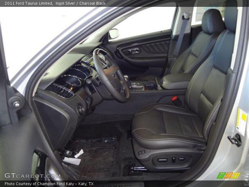 Ingot Silver / Charcoal Black 2011 Ford Taurus Limited
