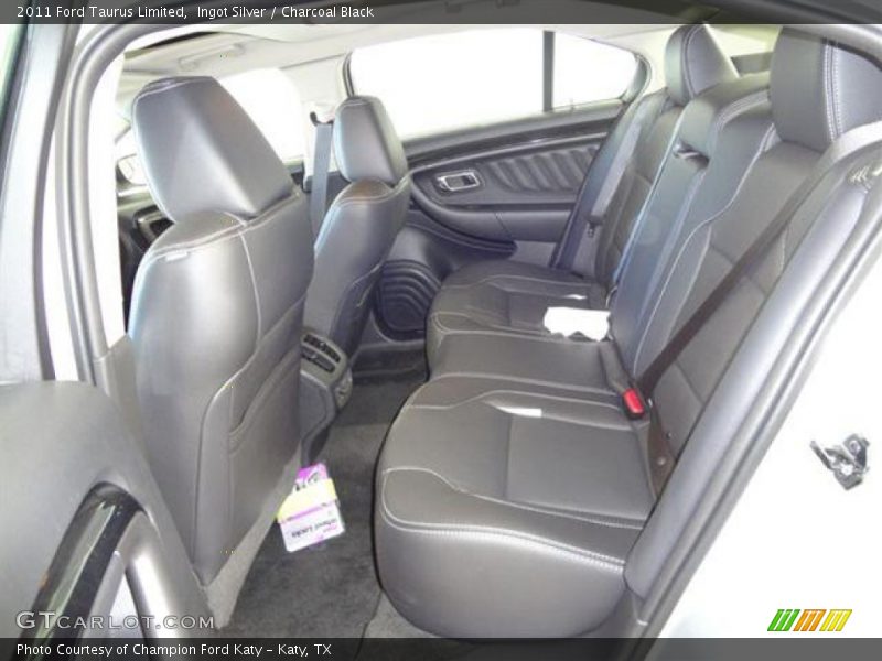 Ingot Silver / Charcoal Black 2011 Ford Taurus Limited
