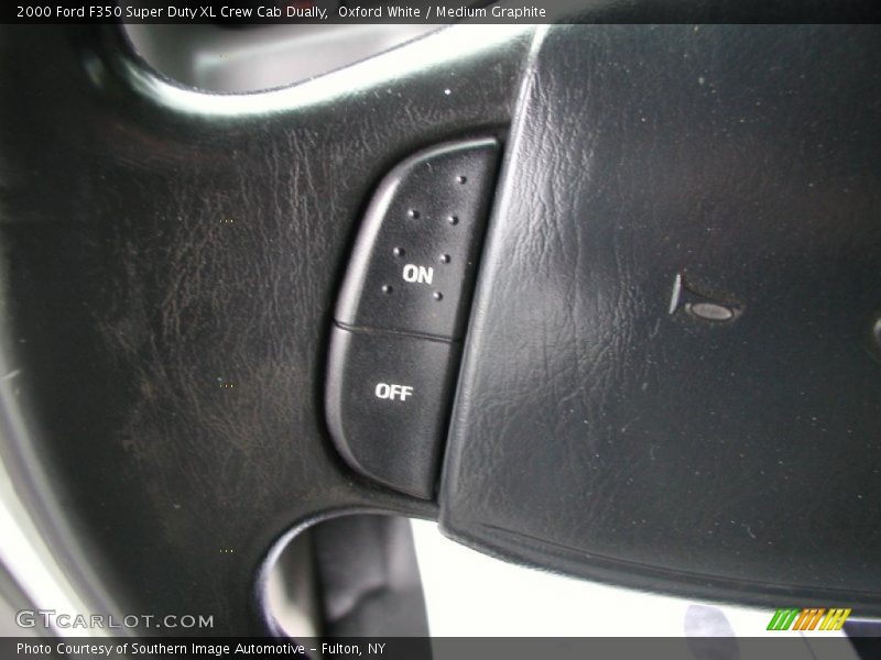 Oxford White / Medium Graphite 2000 Ford F350 Super Duty XL Crew Cab Dually