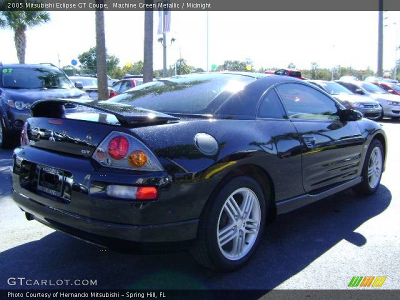 Machine Green Metallic / Midnight 2005 Mitsubishi Eclipse GT Coupe