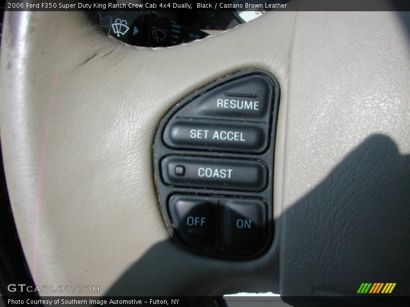 Black / Castano Brown Leather 2006 Ford F350 Super Duty King Ranch Crew Cab 4x4 Dually