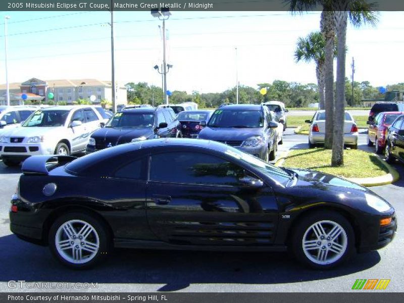 Machine Green Metallic / Midnight 2005 Mitsubishi Eclipse GT Coupe