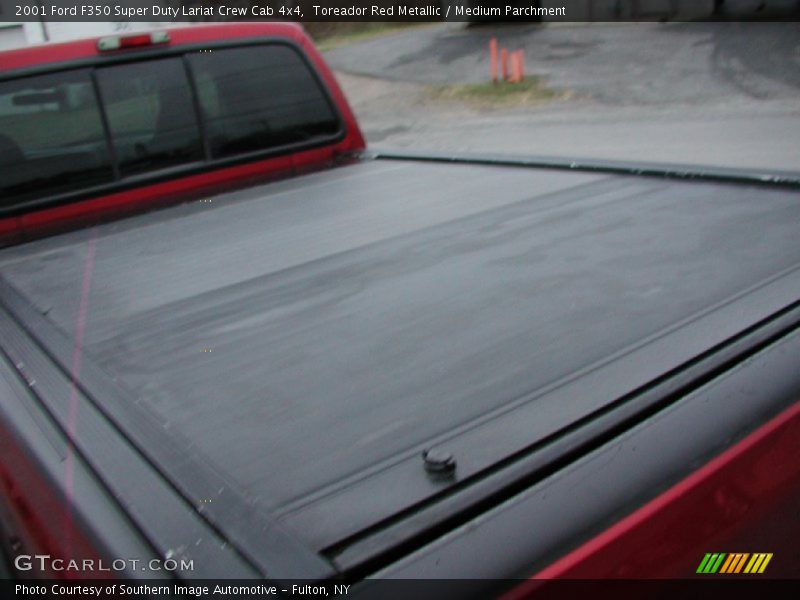 Toreador Red Metallic / Medium Parchment 2001 Ford F350 Super Duty Lariat Crew Cab 4x4