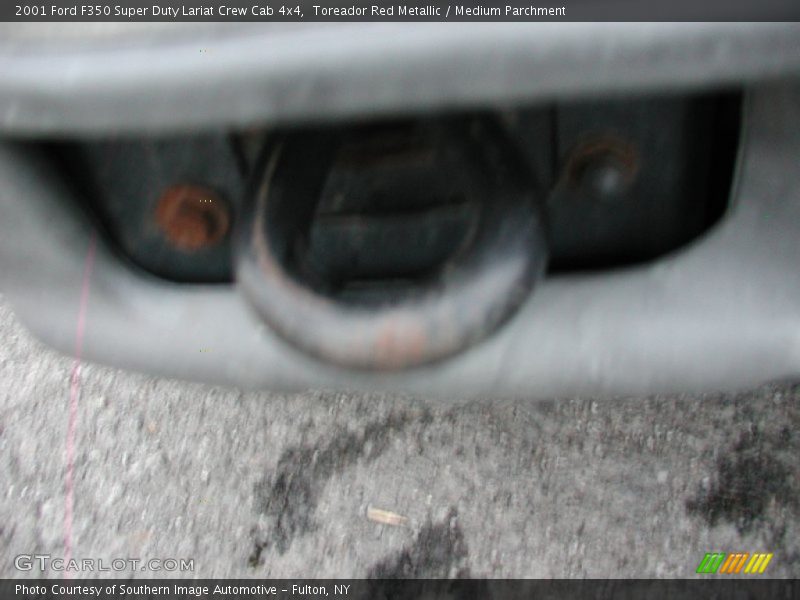 Toreador Red Metallic / Medium Parchment 2001 Ford F350 Super Duty Lariat Crew Cab 4x4