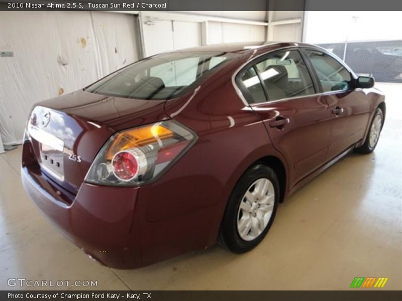 Tuscan Sun Red / Charcoal 2010 Nissan Altima 2.5 S