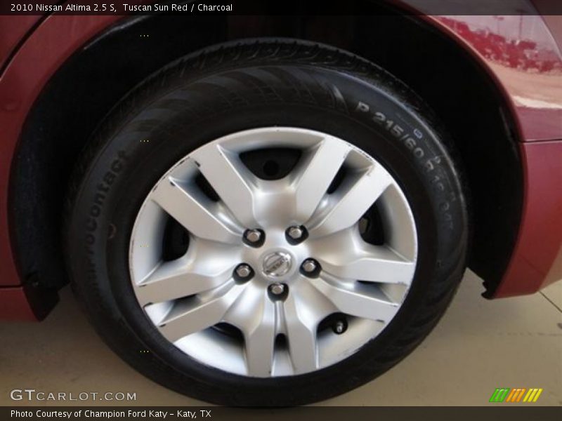Tuscan Sun Red / Charcoal 2010 Nissan Altima 2.5 S