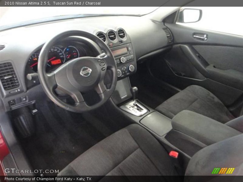 Tuscan Sun Red / Charcoal 2010 Nissan Altima 2.5 S