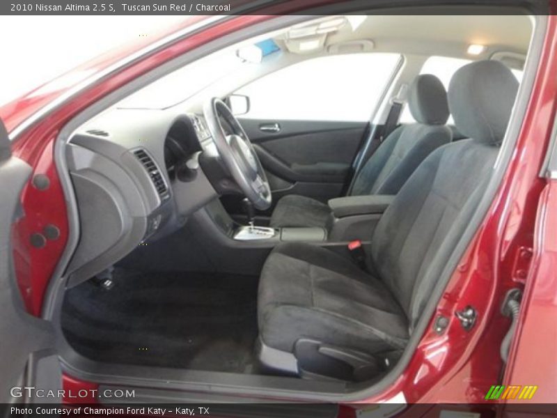 Tuscan Sun Red / Charcoal 2010 Nissan Altima 2.5 S