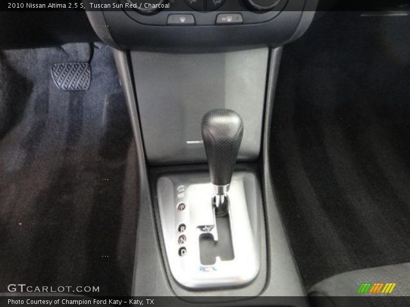 Tuscan Sun Red / Charcoal 2010 Nissan Altima 2.5 S
