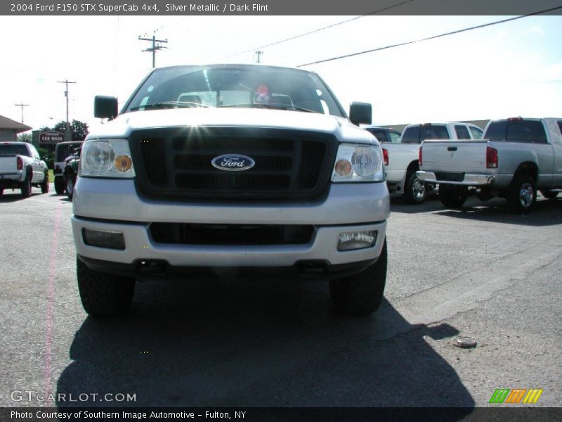 Silver Metallic / Dark Flint 2004 Ford F150 STX SuperCab 4x4