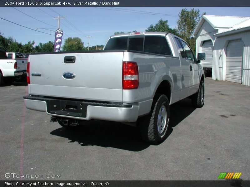 Silver Metallic / Dark Flint 2004 Ford F150 STX SuperCab 4x4