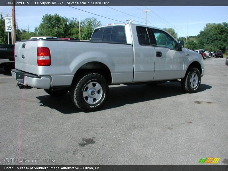 Silver Metallic / Dark Flint 2004 Ford F150 STX SuperCab 4x4
