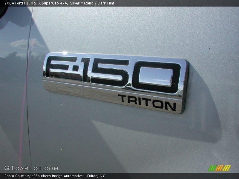 Silver Metallic / Dark Flint 2004 Ford F150 STX SuperCab 4x4