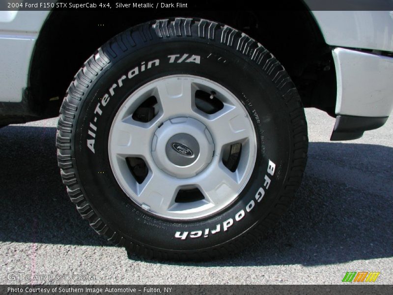 Silver Metallic / Dark Flint 2004 Ford F150 STX SuperCab 4x4