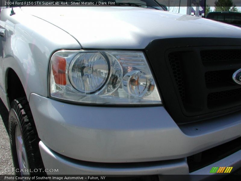 Silver Metallic / Dark Flint 2004 Ford F150 STX SuperCab 4x4
