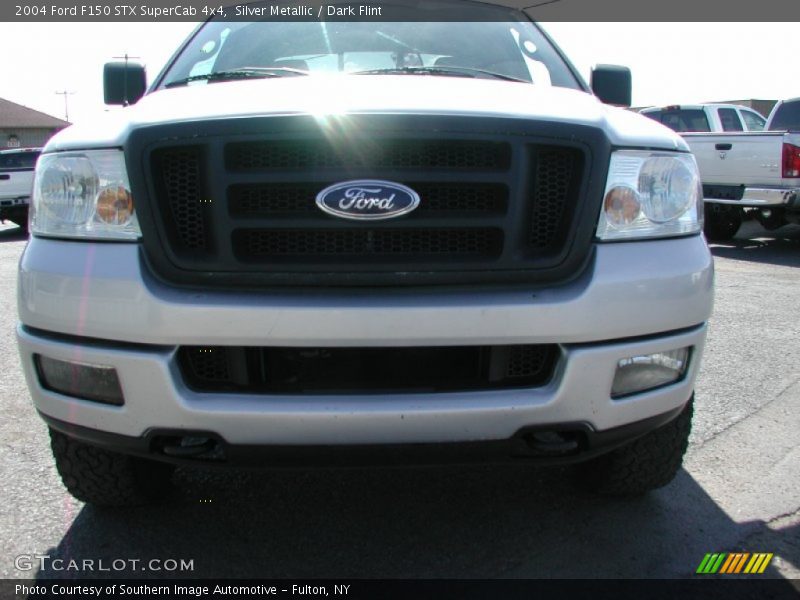Silver Metallic / Dark Flint 2004 Ford F150 STX SuperCab 4x4