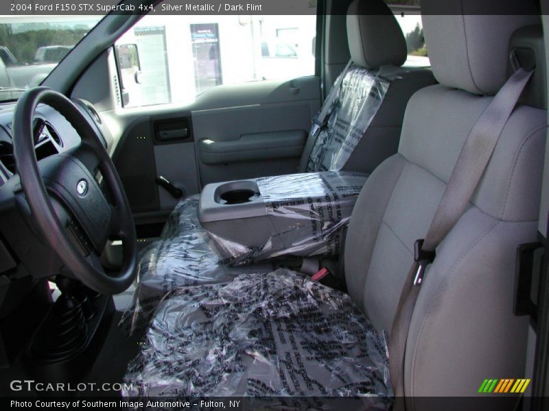 Silver Metallic / Dark Flint 2004 Ford F150 STX SuperCab 4x4