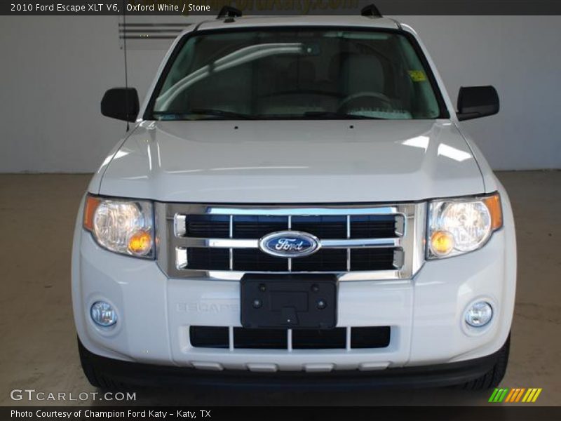 Oxford White / Stone 2010 Ford Escape XLT V6