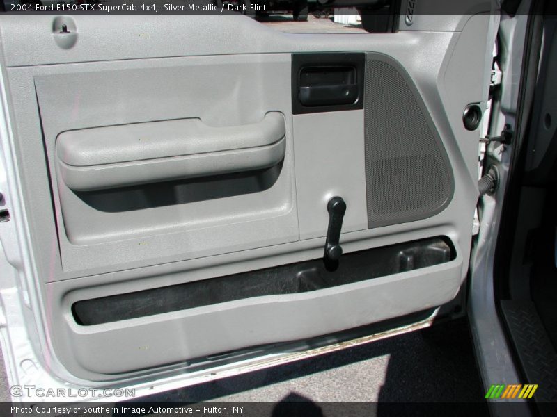 Silver Metallic / Dark Flint 2004 Ford F150 STX SuperCab 4x4