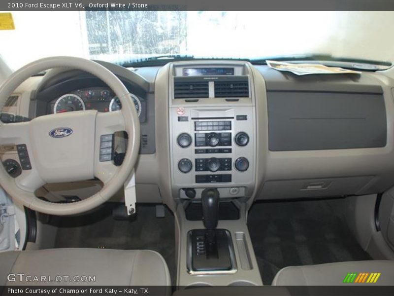 Oxford White / Stone 2010 Ford Escape XLT V6