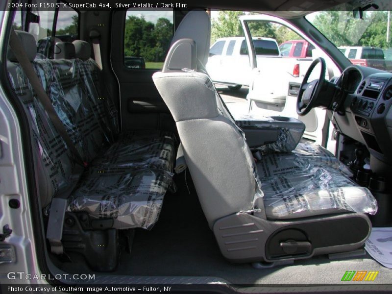 Silver Metallic / Dark Flint 2004 Ford F150 STX SuperCab 4x4