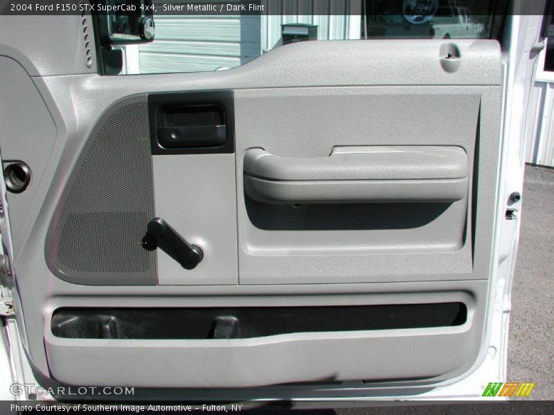 Silver Metallic / Dark Flint 2004 Ford F150 STX SuperCab 4x4