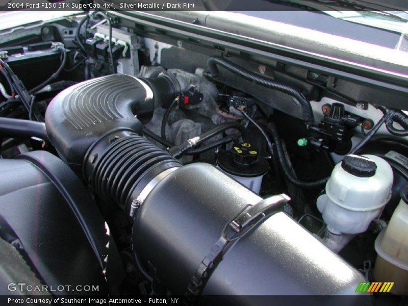 Silver Metallic / Dark Flint 2004 Ford F150 STX SuperCab 4x4